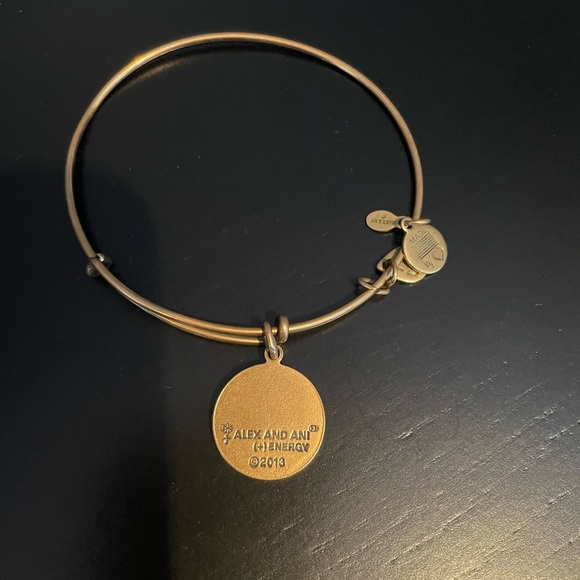 Alex and Ani Initial Bracelet M - Picture 2 of 2